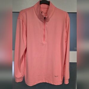 Yatta Lightweight Men’s Quarter-Zip Shirt Jacket - Pink